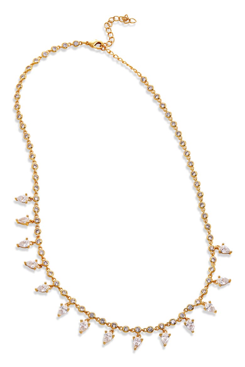 Frontal Necklace, Main, color, YELLOW