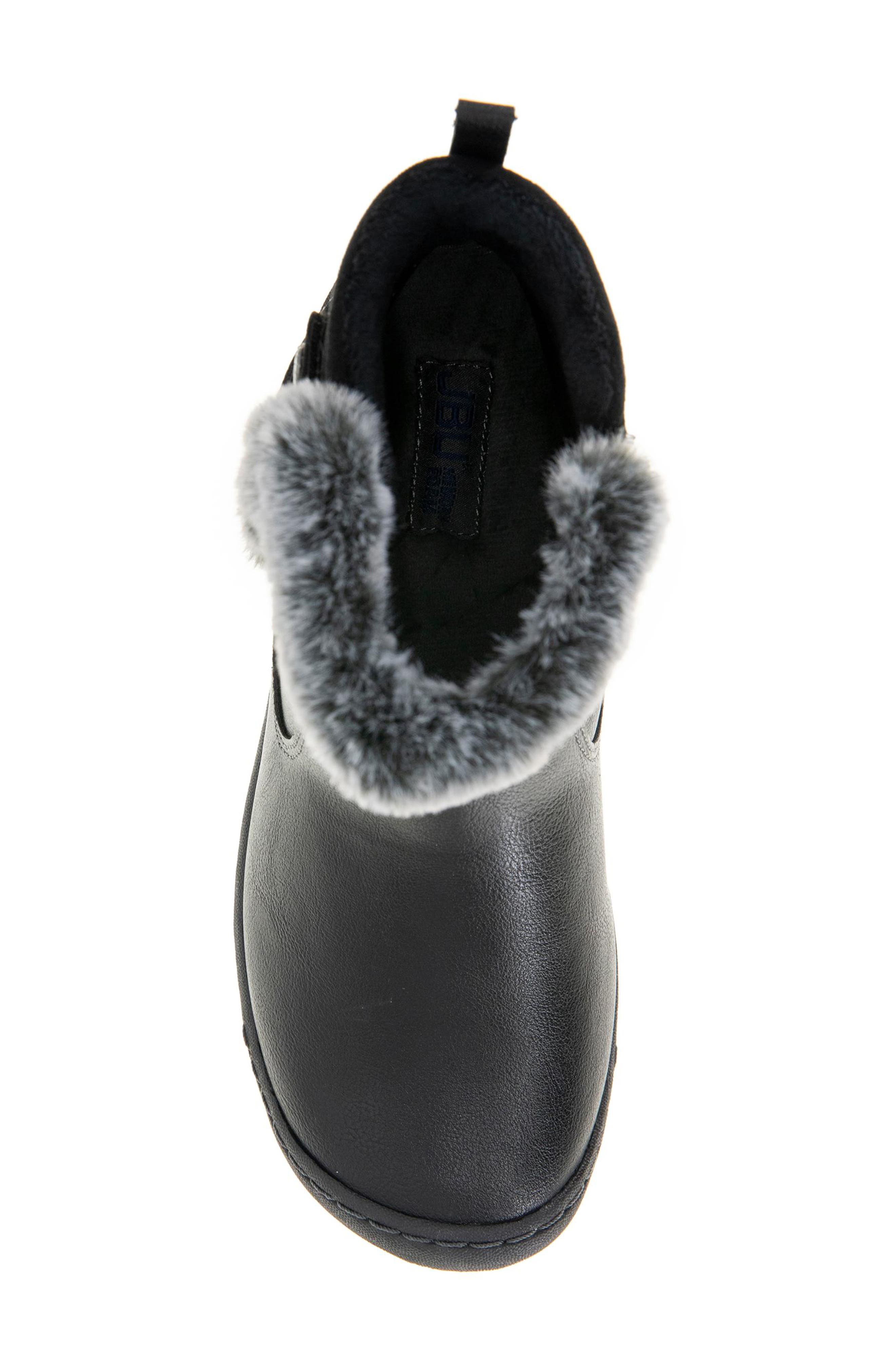 JBU Dolce Water Resistant Faux Fur Lined Bootie, Alternate, color, 