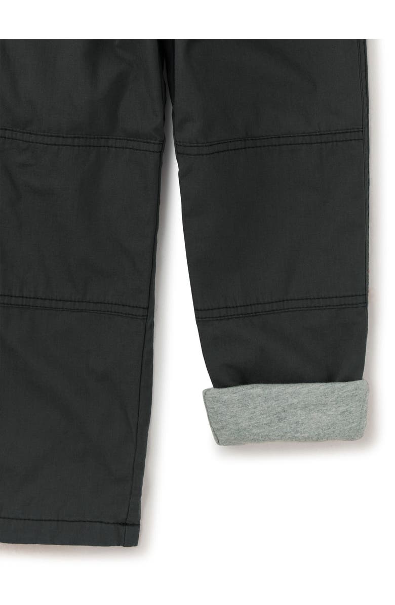 Tea Collection Cozy Does It Lined Pants, Alternate, color, Pepper