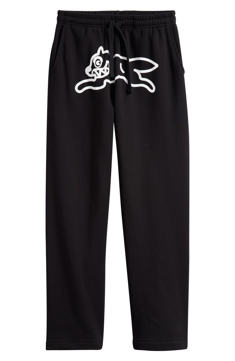 ICECREAM Running Dog Drawstring Sweatpants, Alternate, color, Black