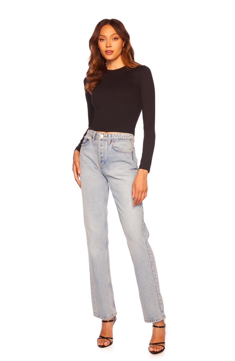 Susana Monaco Stretch Crop Top, Alternate, color, 