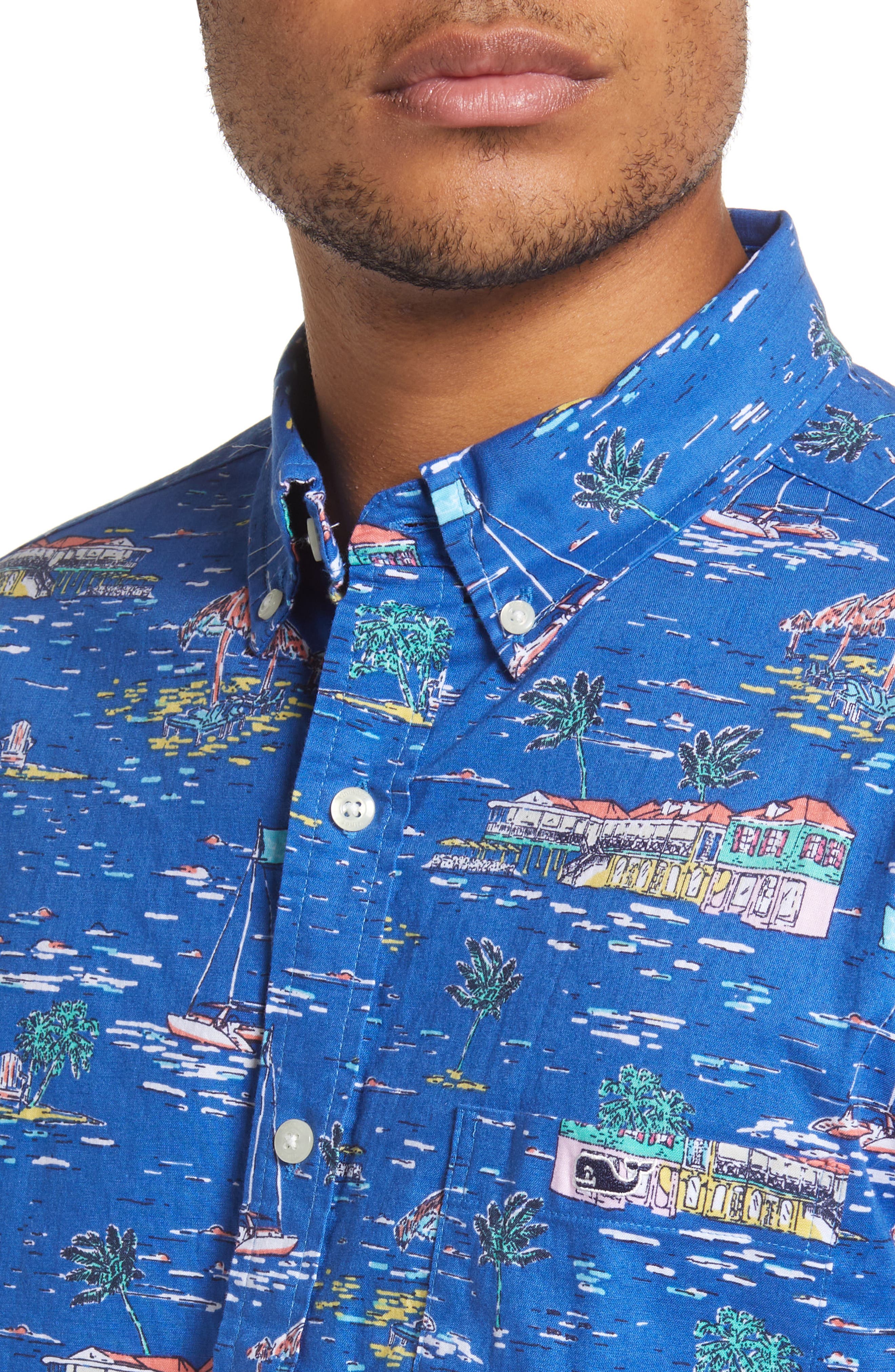 vineyard vines Classic Fit Short Sleeve Stretch Cotton Button-Down ...