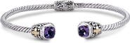 SAMUEL B. Square Open Cuff Bracelet