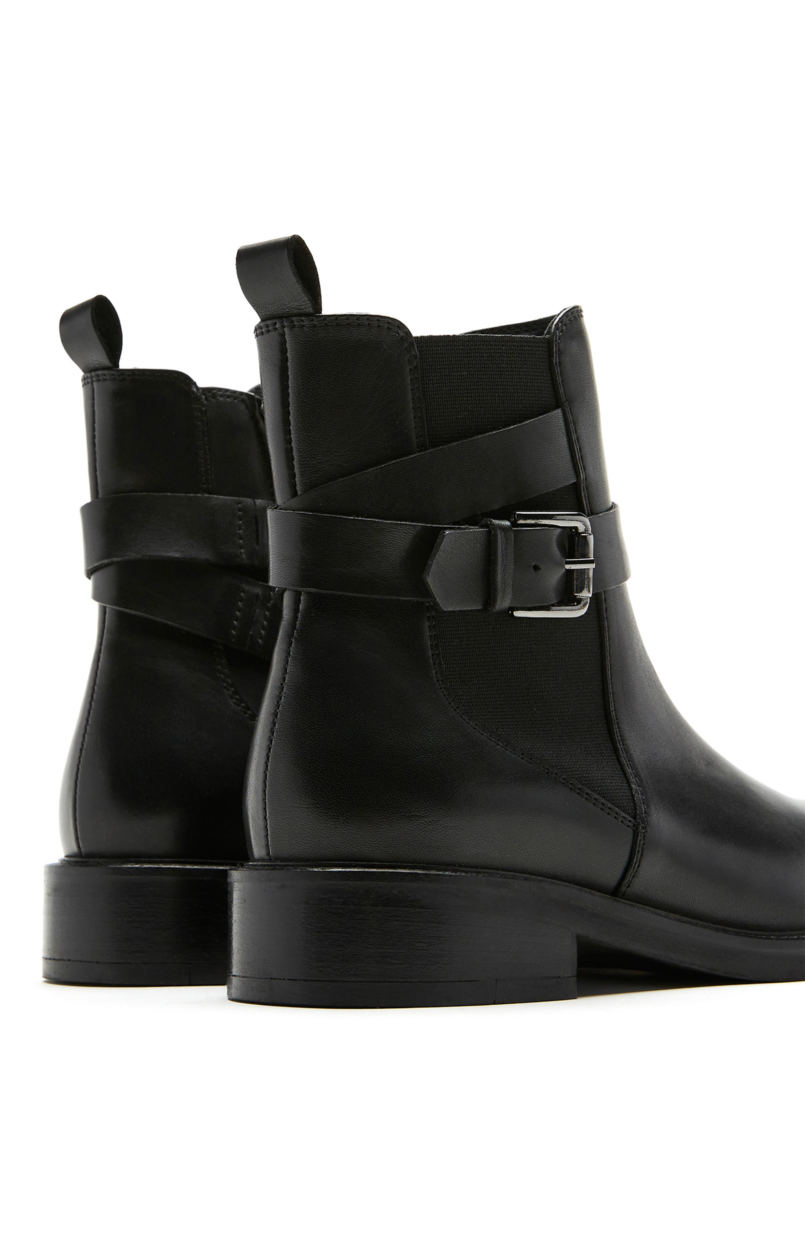 La Canadienne Auren City Dry<sup>™</sup> Waterproof Bootie, Alternate, color, Black Leather