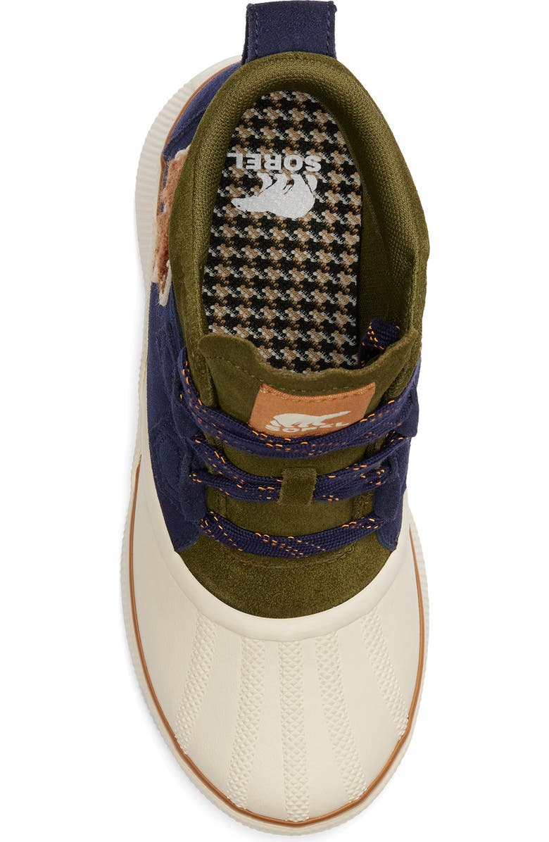 SOREL Out N About IV Classic Waterproof Duck Boot, Alternate, color, Dark Midnight/ Honey White