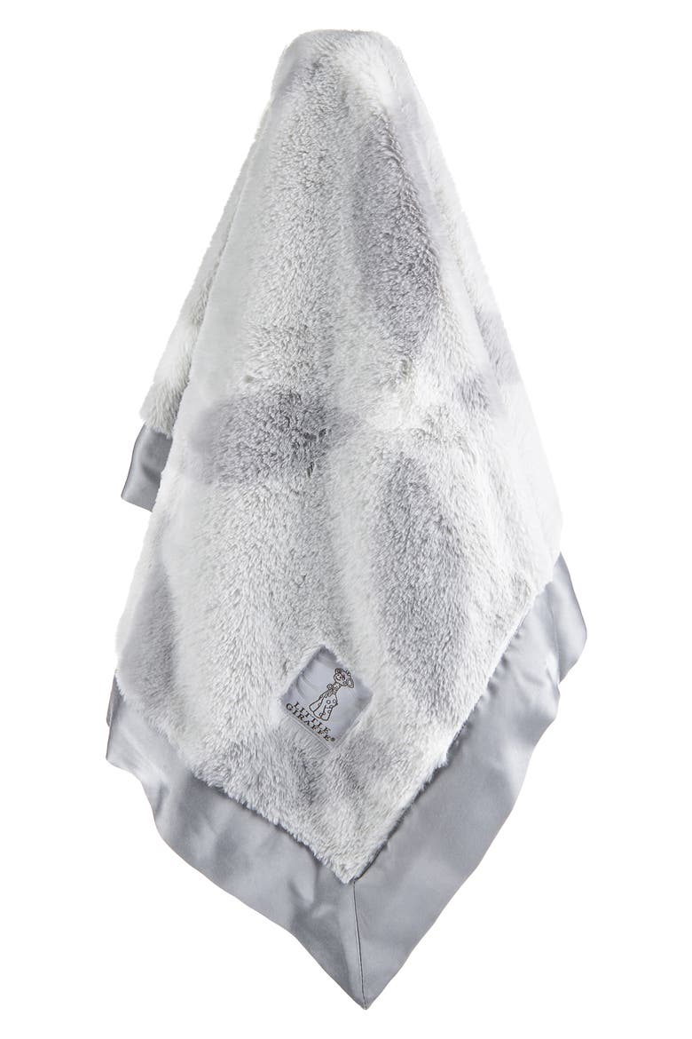Luxe Whirl Baby Blanket, Alternate, color, SILVER