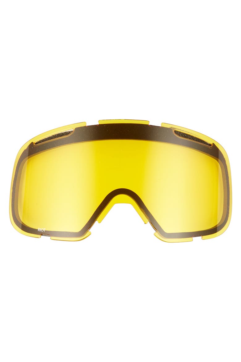 Riot Chromapop 180mm Snow/Ski Goggles, Alternate, color, NAVY/ MIRRORED BROWN