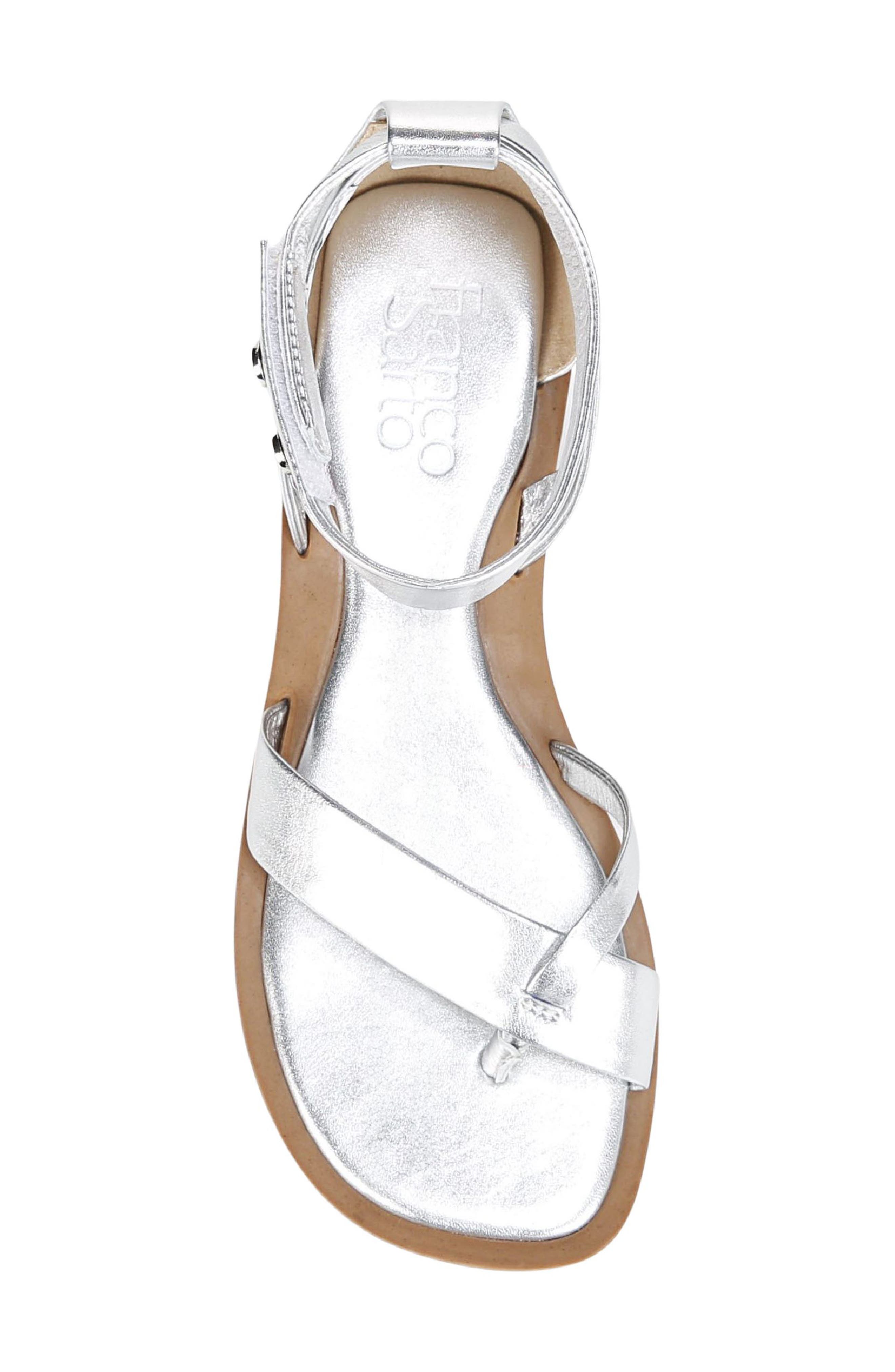 Parker Sandal, Alternate, color, SILVER