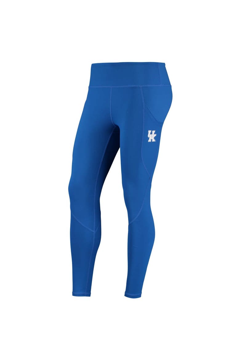 Women's ZooZatz Royal Kentucky Wildcats Pocketed Leggings, Alternate, color, Royal