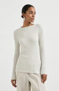 Brunello Cucinelli Cashmere and silk Sparkling sweater