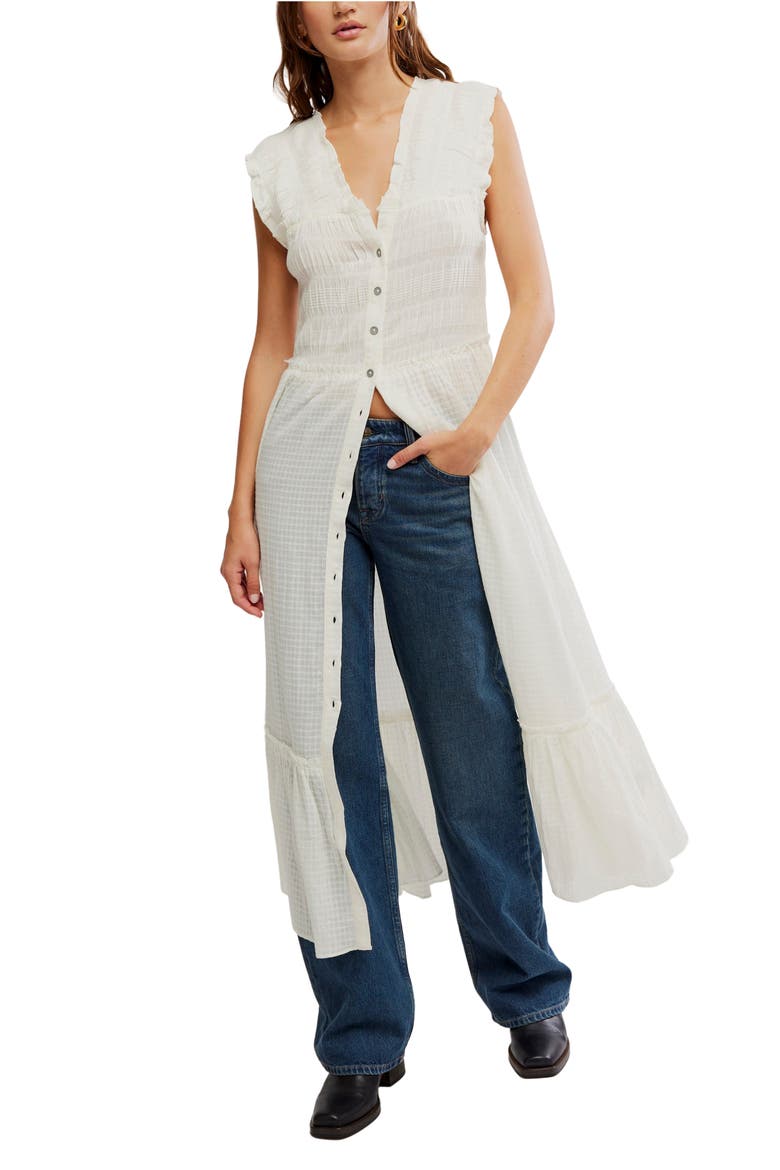 Desert Dazed Sleeveless Dress, Alternate, color, CLEAN IVORY