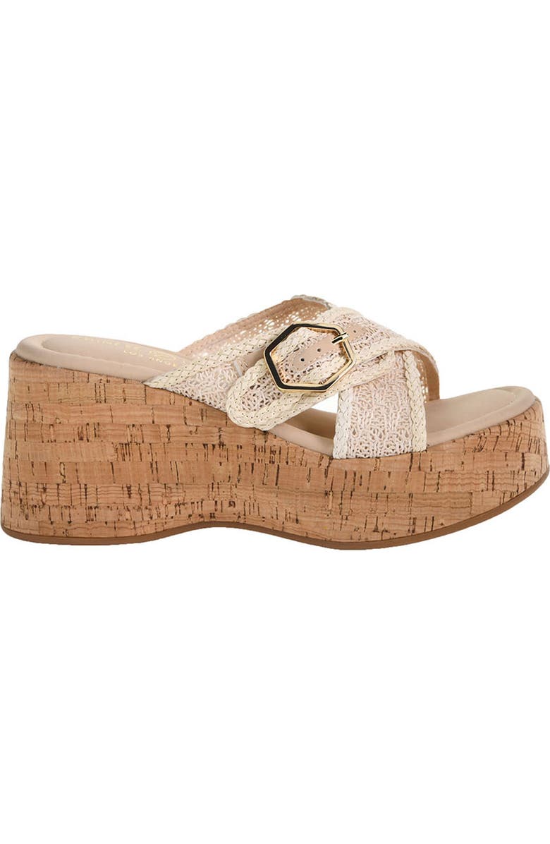 Chinese Laundry Loulou Platform Wedge Slide Sandal, Alternate, color,