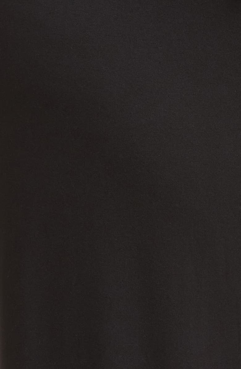 Nordstrom Moonlight Eco Crop Pajamas, Alternate, color, Black