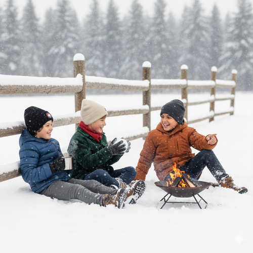 Canada Weather Gear Boys' 3-pack Beanies In Multi