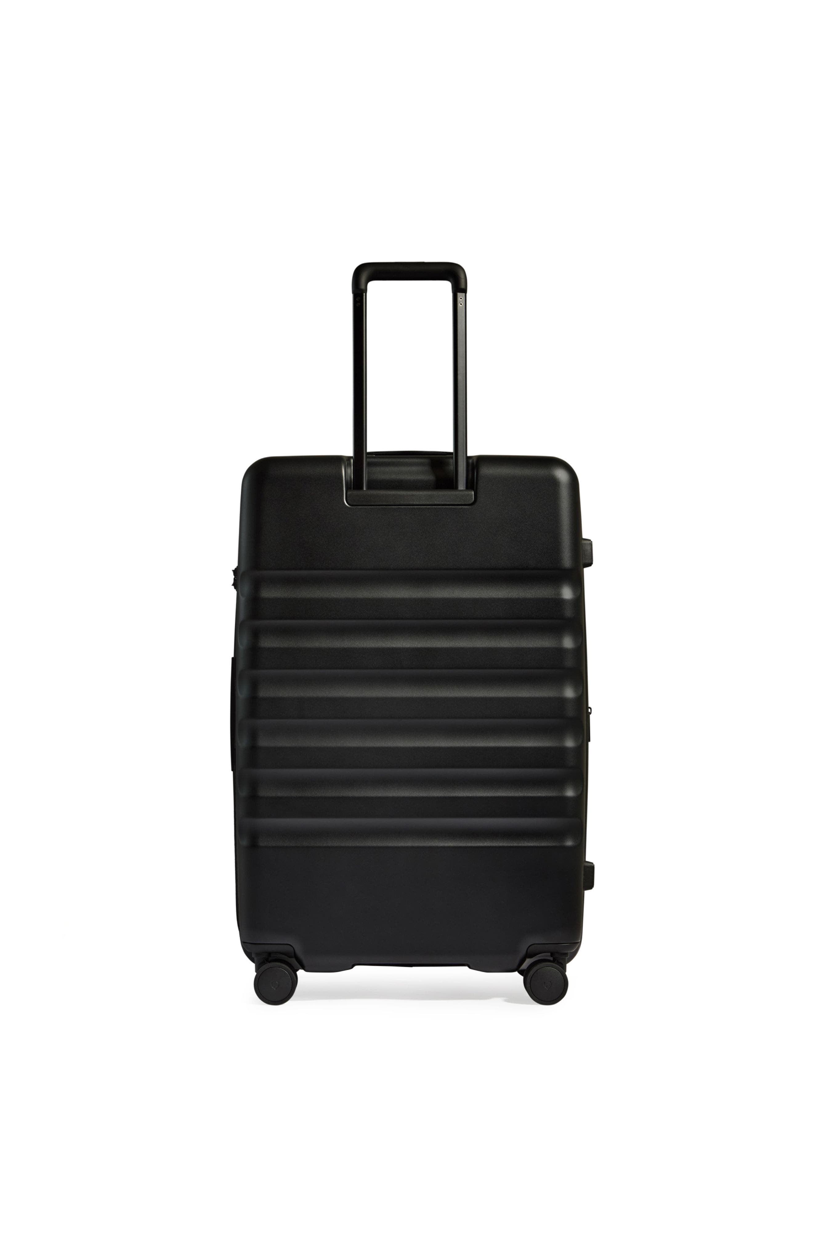 ANTLER Icon Stripe Large Suitcase, Alternate, color, Black