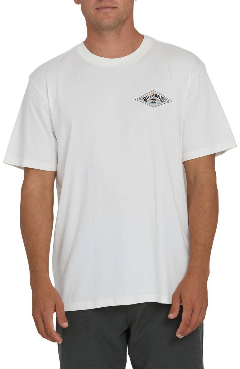 Billabong A/Div Arch Premium Graphic T-Shirt, Main, color, Off White