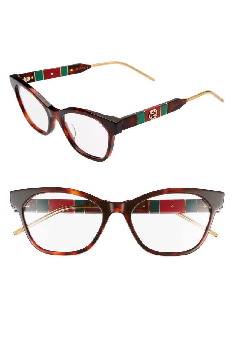 54mm Optical Glasses, Main, color, HAVANA