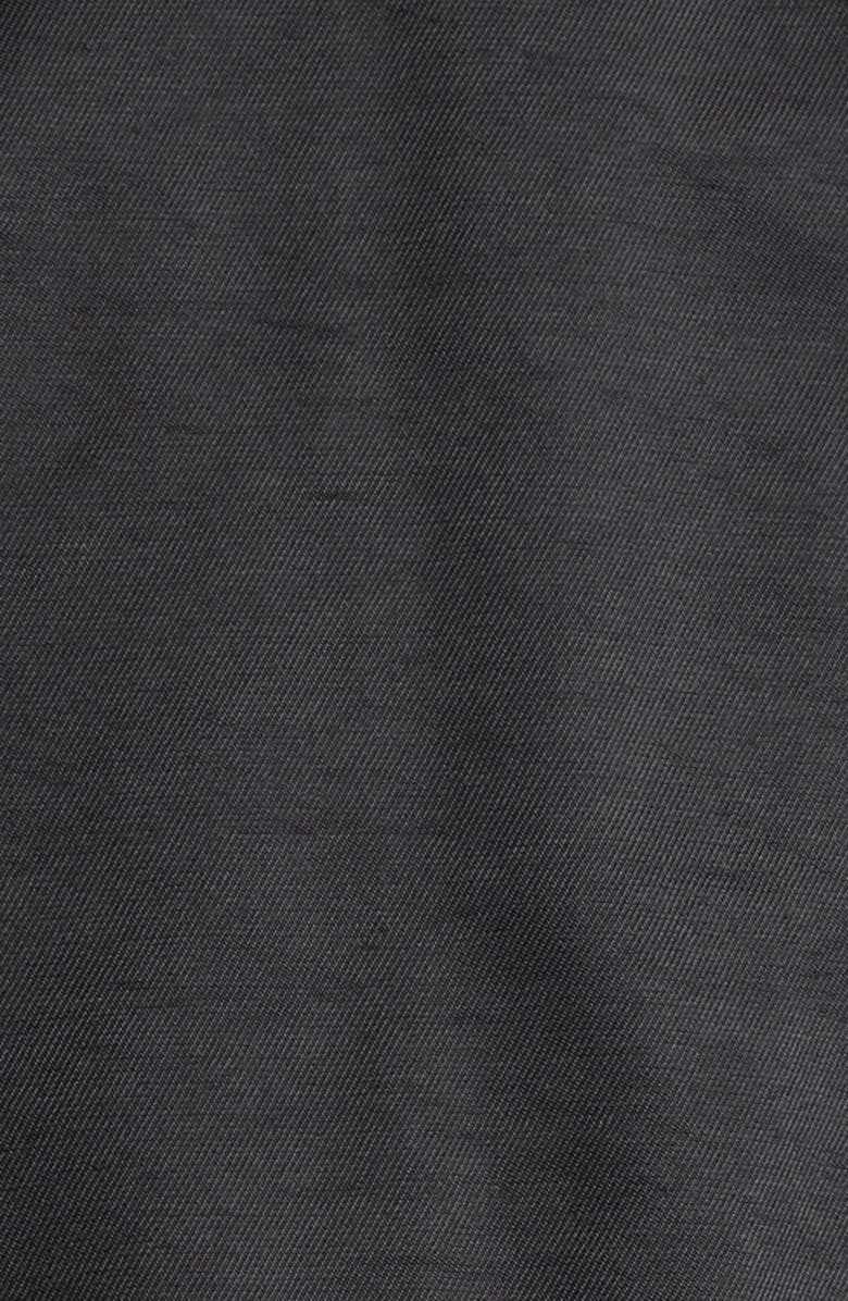 OUR LEGACY Ace Water Repellent Jacket with Detachable Faux-Fur Collar, Alternate, color, Black Aero Nylon