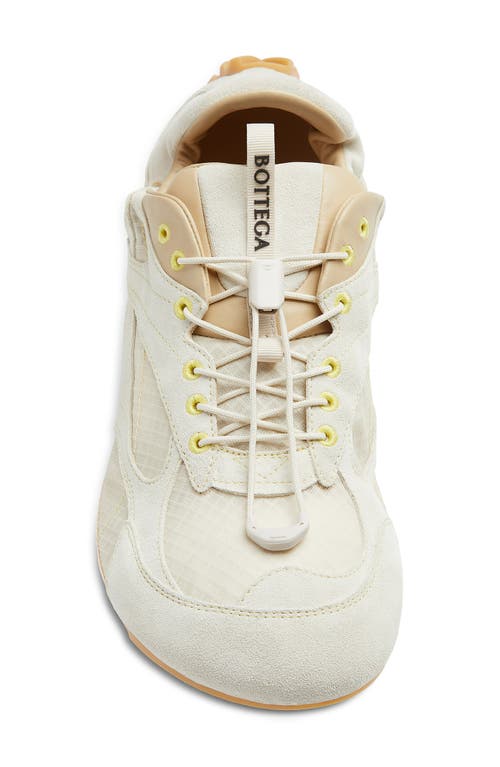 Bottega Veneta Orbit Flasp Low Top Sneaker In White