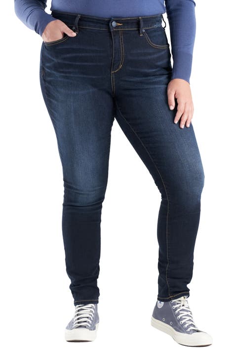 High Waist Skinny Jeans (Tenley) (Plus Size)