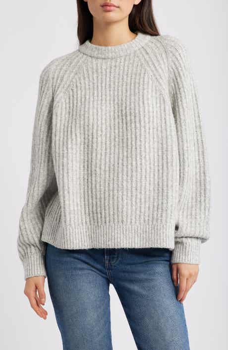 Madewell Rib Cotton Blend Sweater