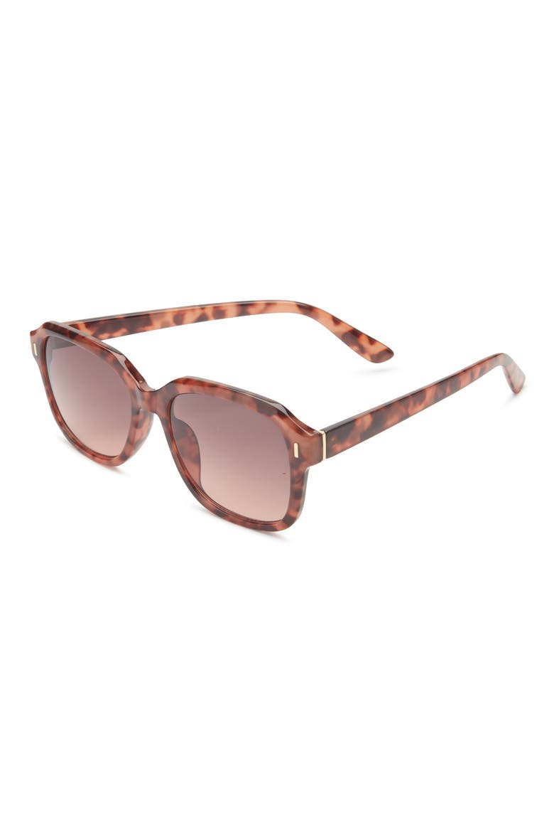 Gradient Square Sunglasses, Alternate, color, TORTOISE