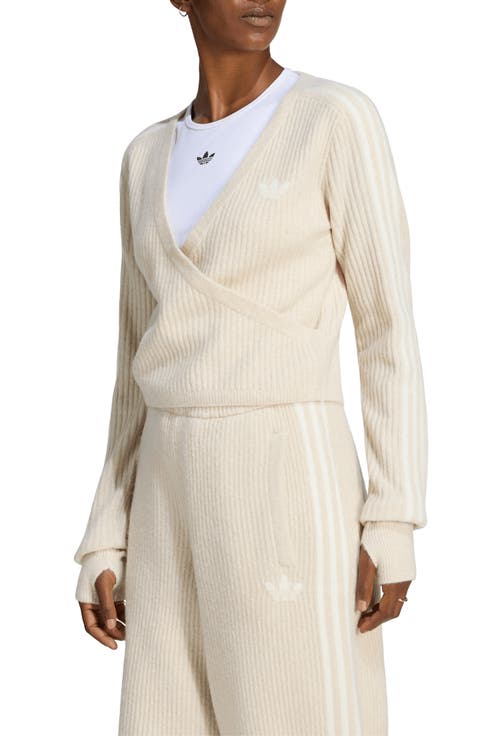 x Jennie Rib Surplice Cardigan