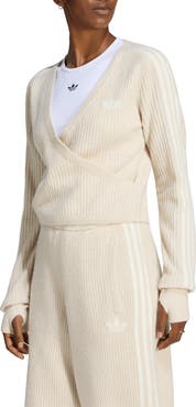 adidas Originals Rib Surplice Cardigan
