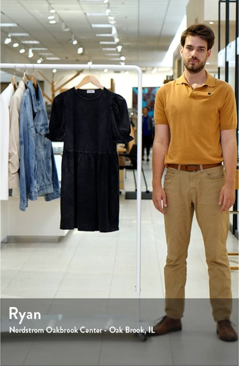 Puff Sleeve Babydoll Minidress, sales video thumbnail