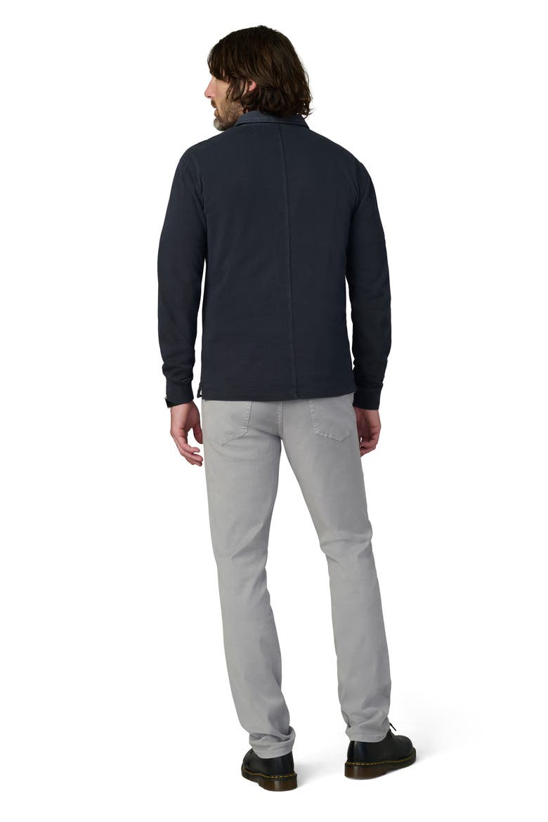 The Asher Slim Fit Five-Pocket Twill Pants, Alternate, color, ULTIMATE GREY