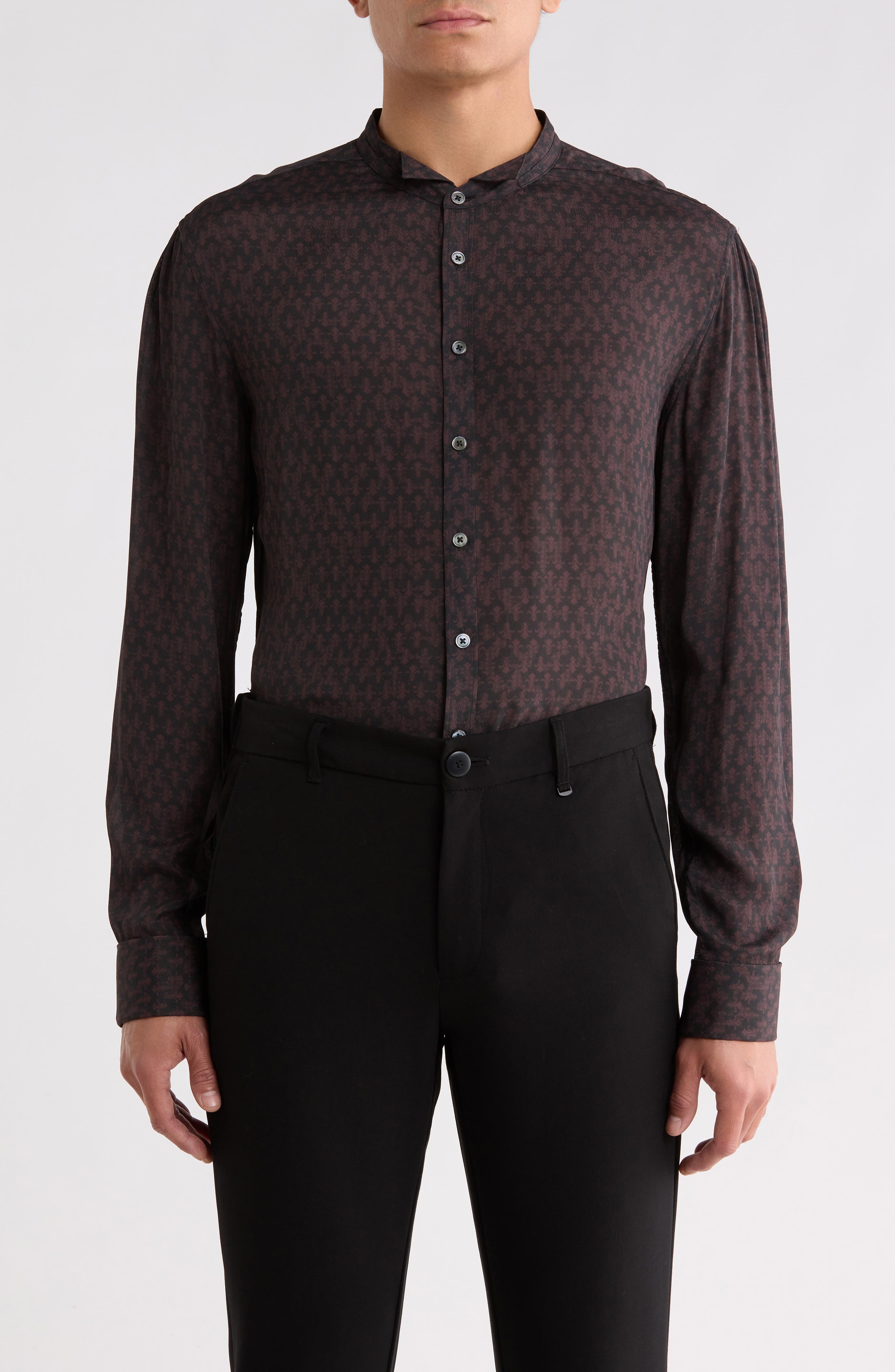 Arthur Band Collar Shirt