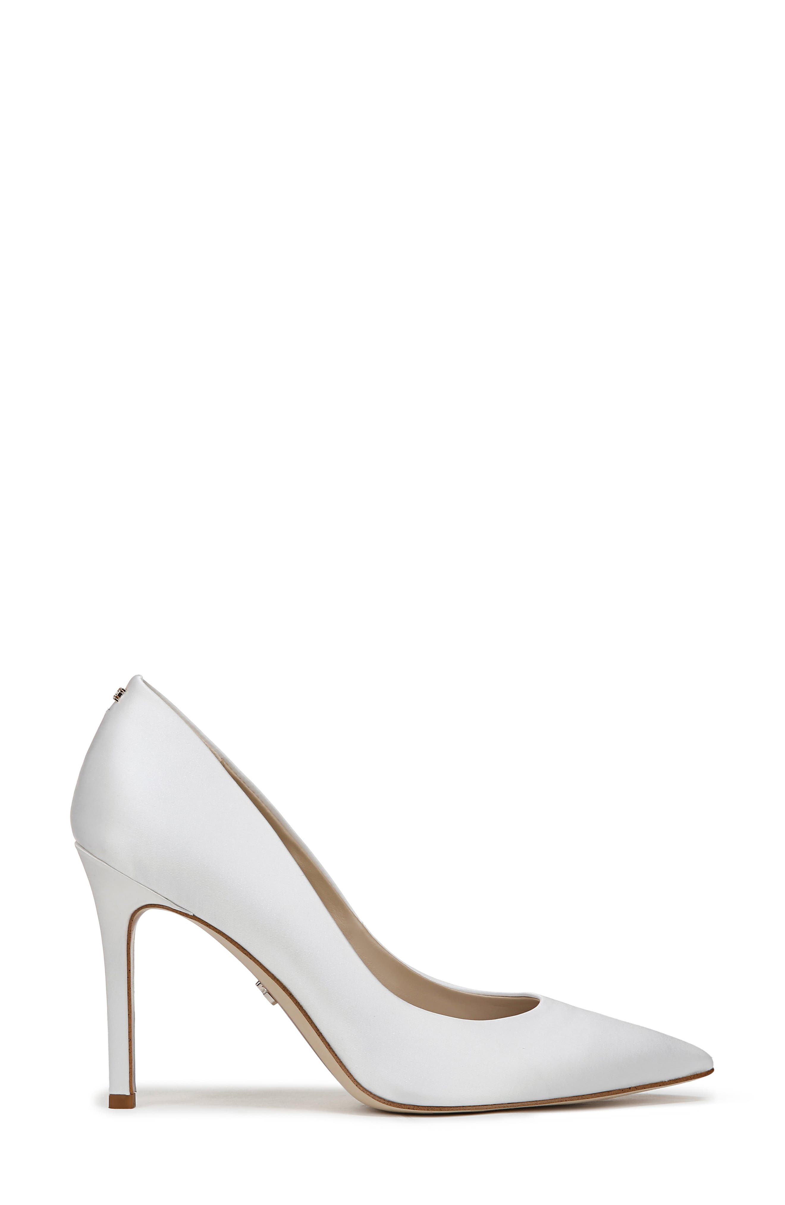 Hazel Amour Pointed Toe Pump, Alternate, color, BRIGHT WHITE