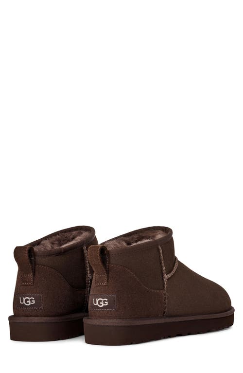 Ugg(r) Ultra Mini Classic Water Resistant Boot In Brown