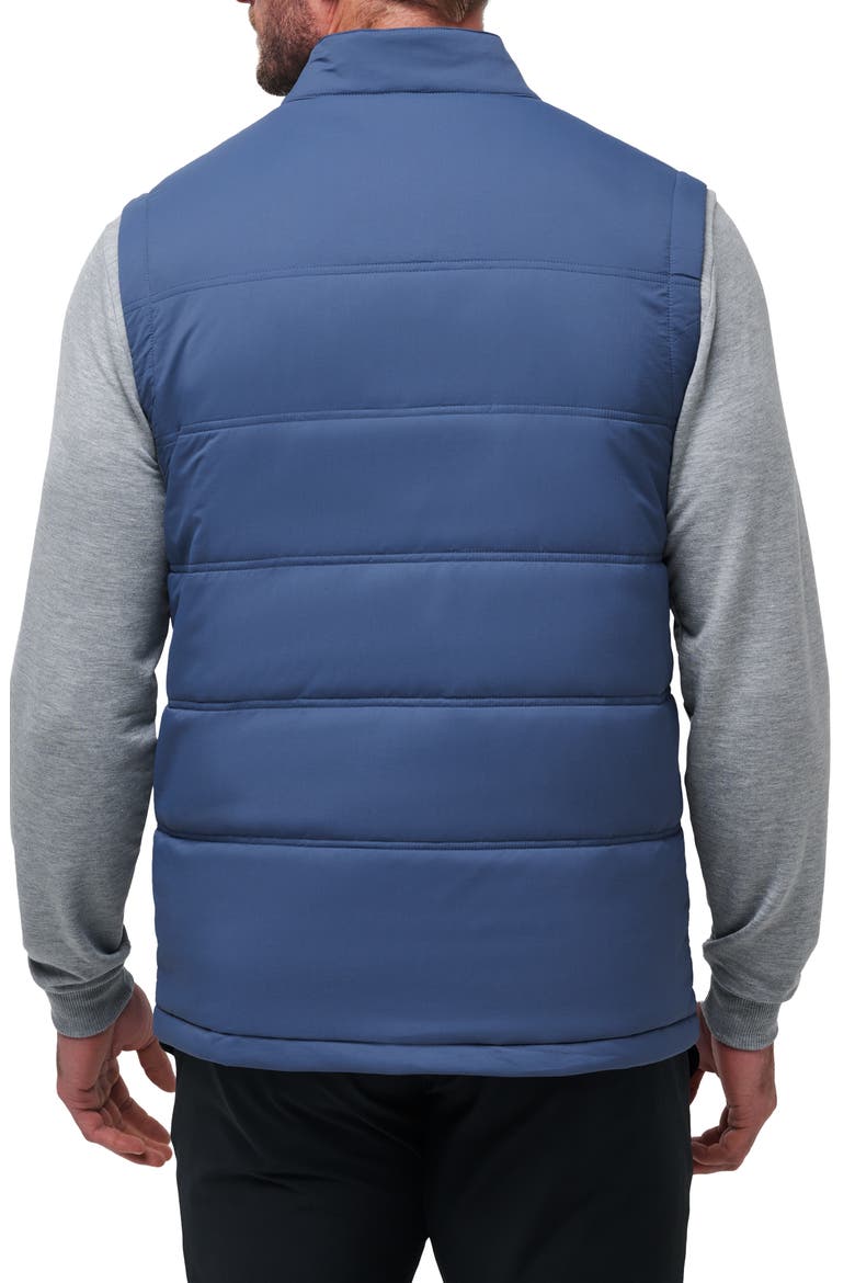 Palisades Nylon Puffer Vest, Alternate, color, NAVY