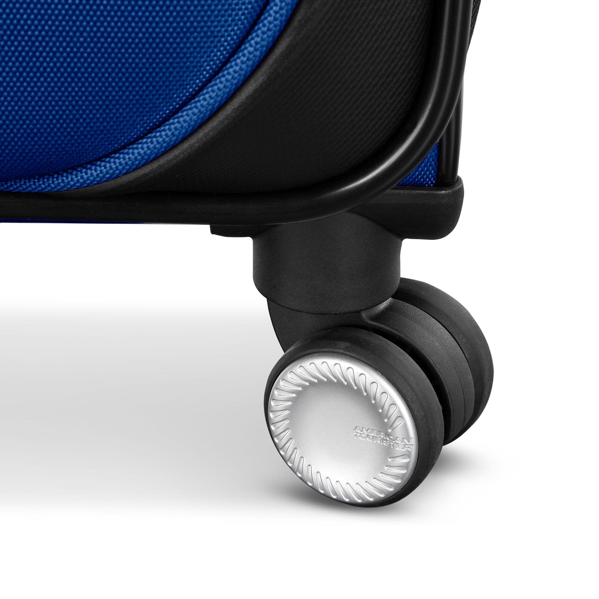 AMERICAN TOURISTER 4 KIX 3.0 Softside 28" Checked Spinner, Alternate, color, Sapphire Blue