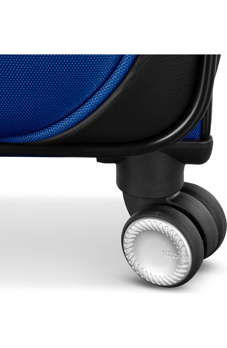AMERICAN TOURISTER 4 KIX 3.0 Softside 28" Checked Spinner, Alternate, color, Sapphire Blue