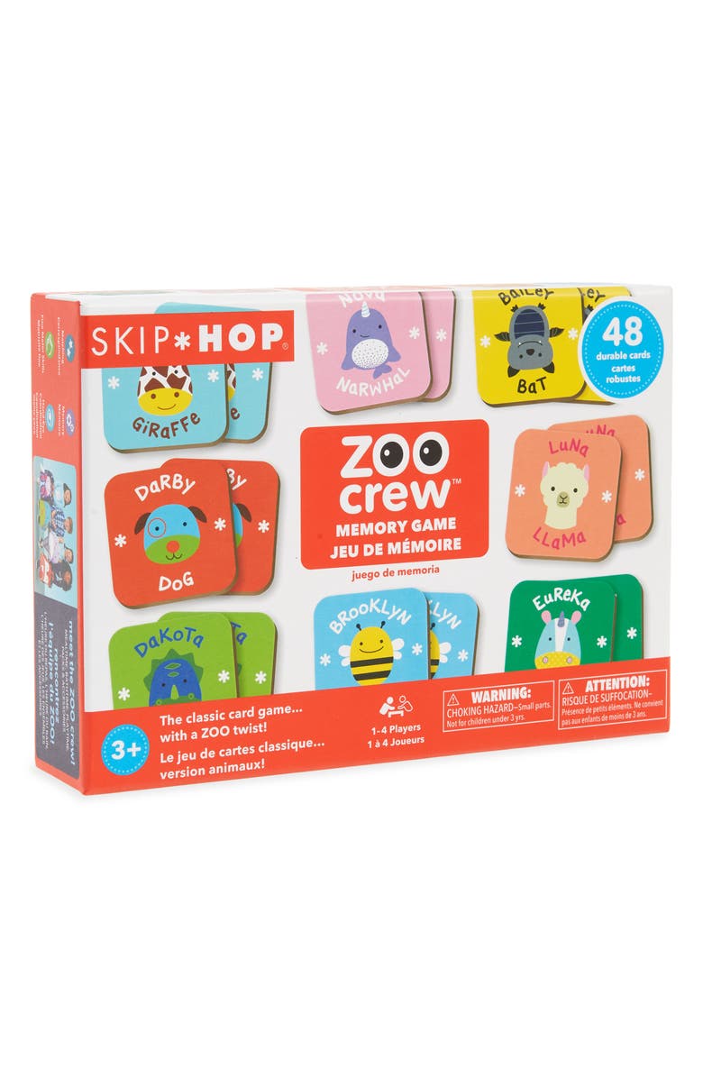 Skip Hop Zoo Crew Memory Game, Main, color, 
