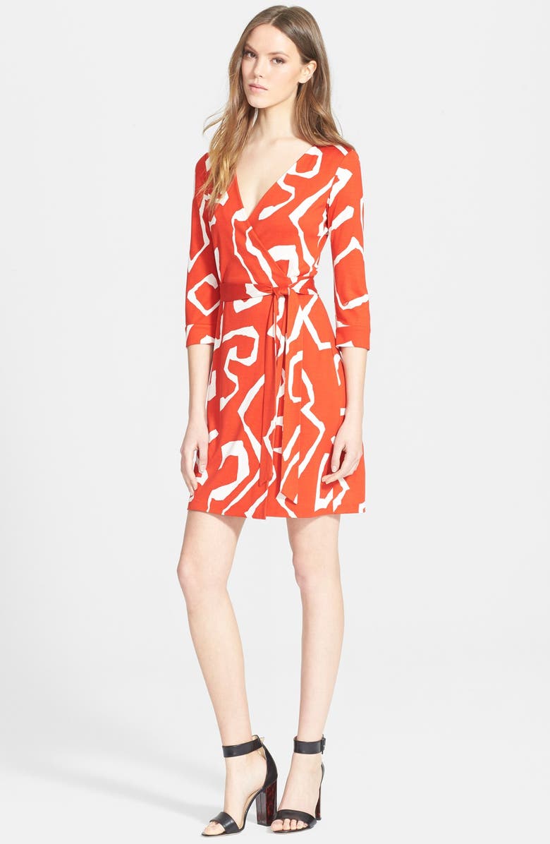 Diane von Furstenberg 'New Julian Two' Silk Jersey Wrap Dress, Main, color, 