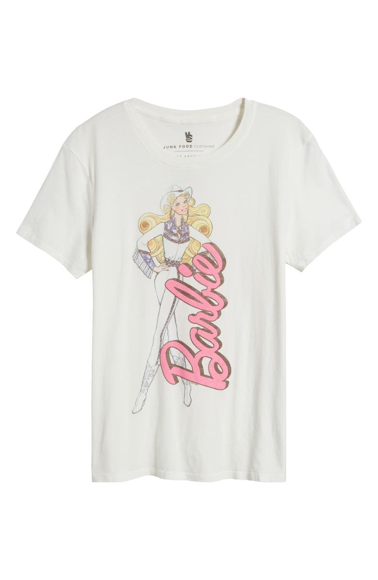 Junk Food Barbie<sup>®</sup> Cowgirl Oversize Graphic T-Shirt, Alternate, color, 