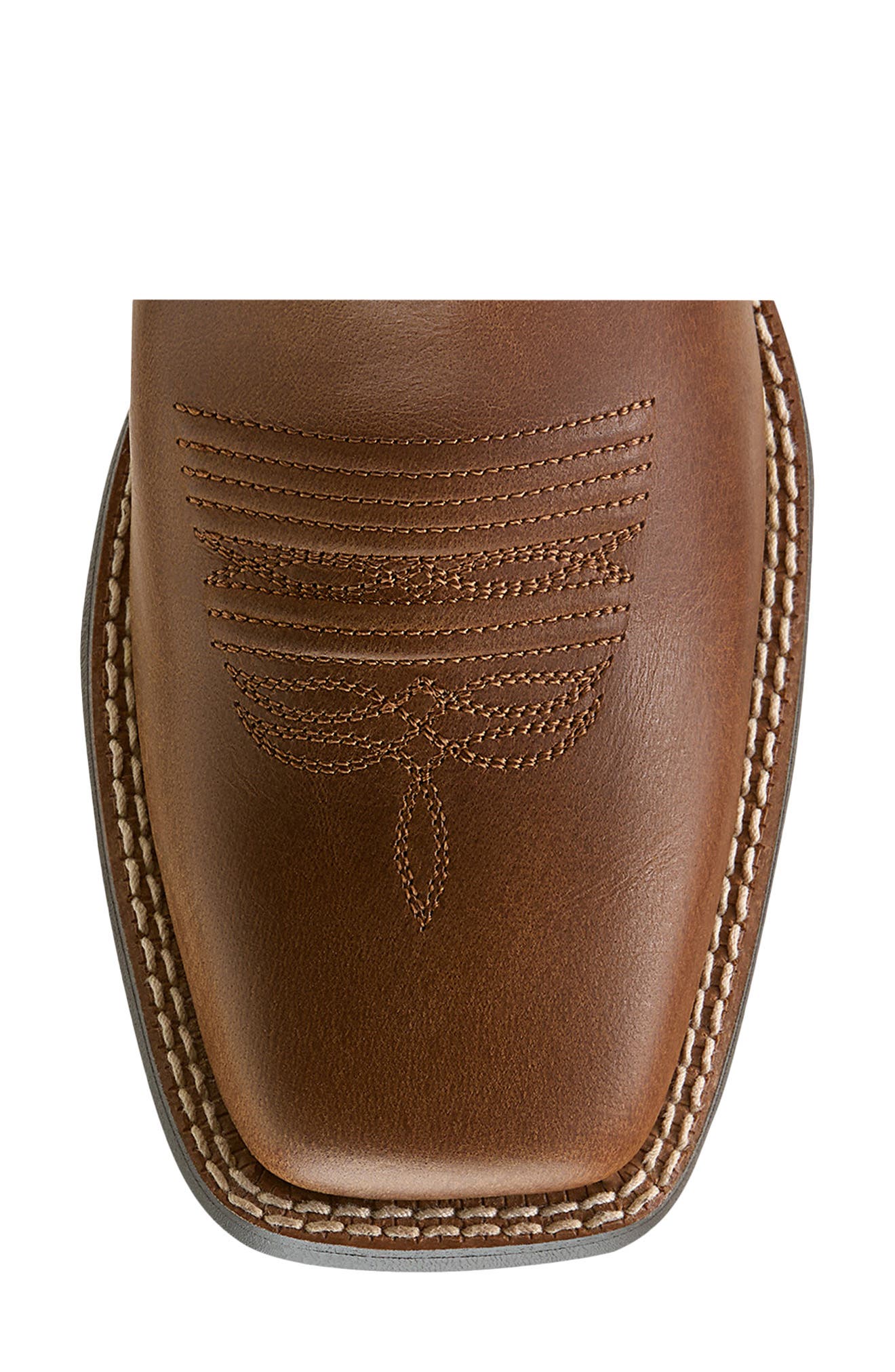 Ariat Round Up Filly Wide Square Toe Western Boot, Alternate, color, Sorrel Crunch