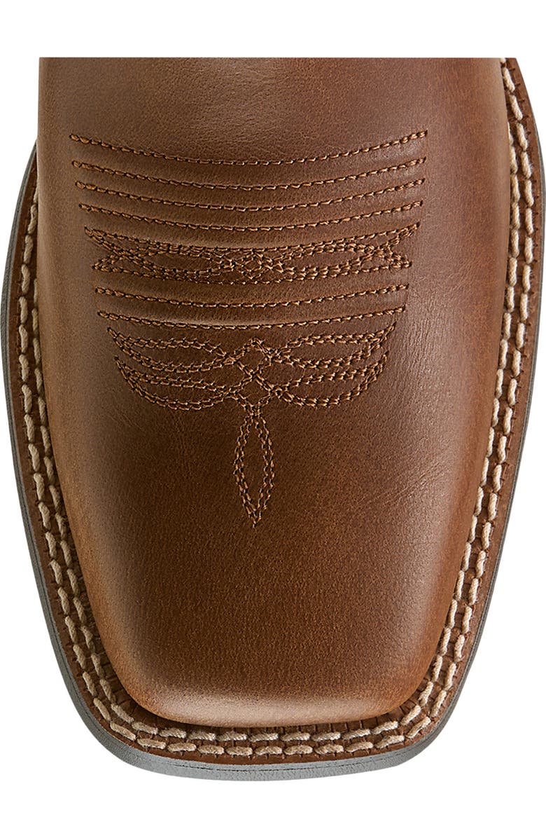 Ariat Round Up Filly Wide Square Toe Western Boot, Alternate, color, Sorrel Crunch