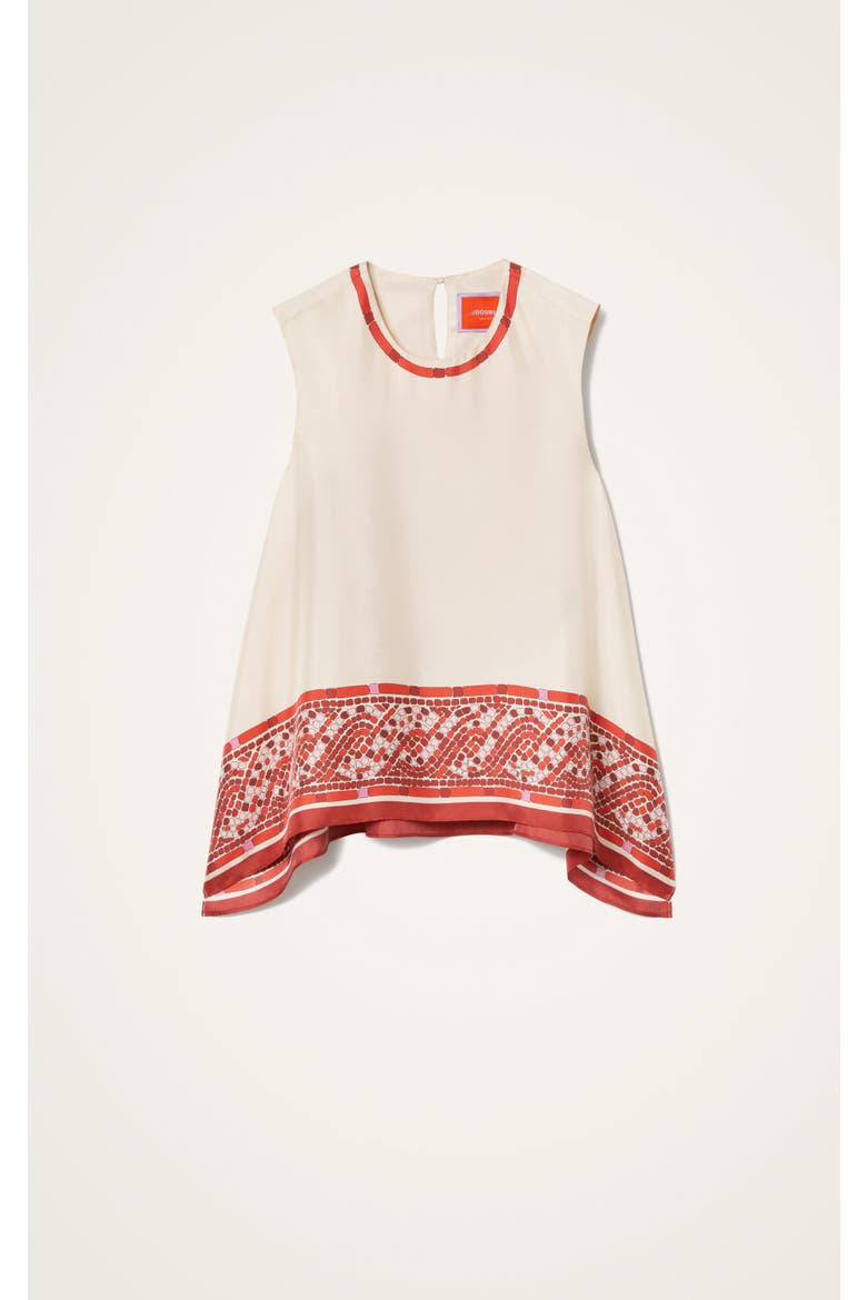San Carlo Top, Alternate, color, Cobra Placée Red