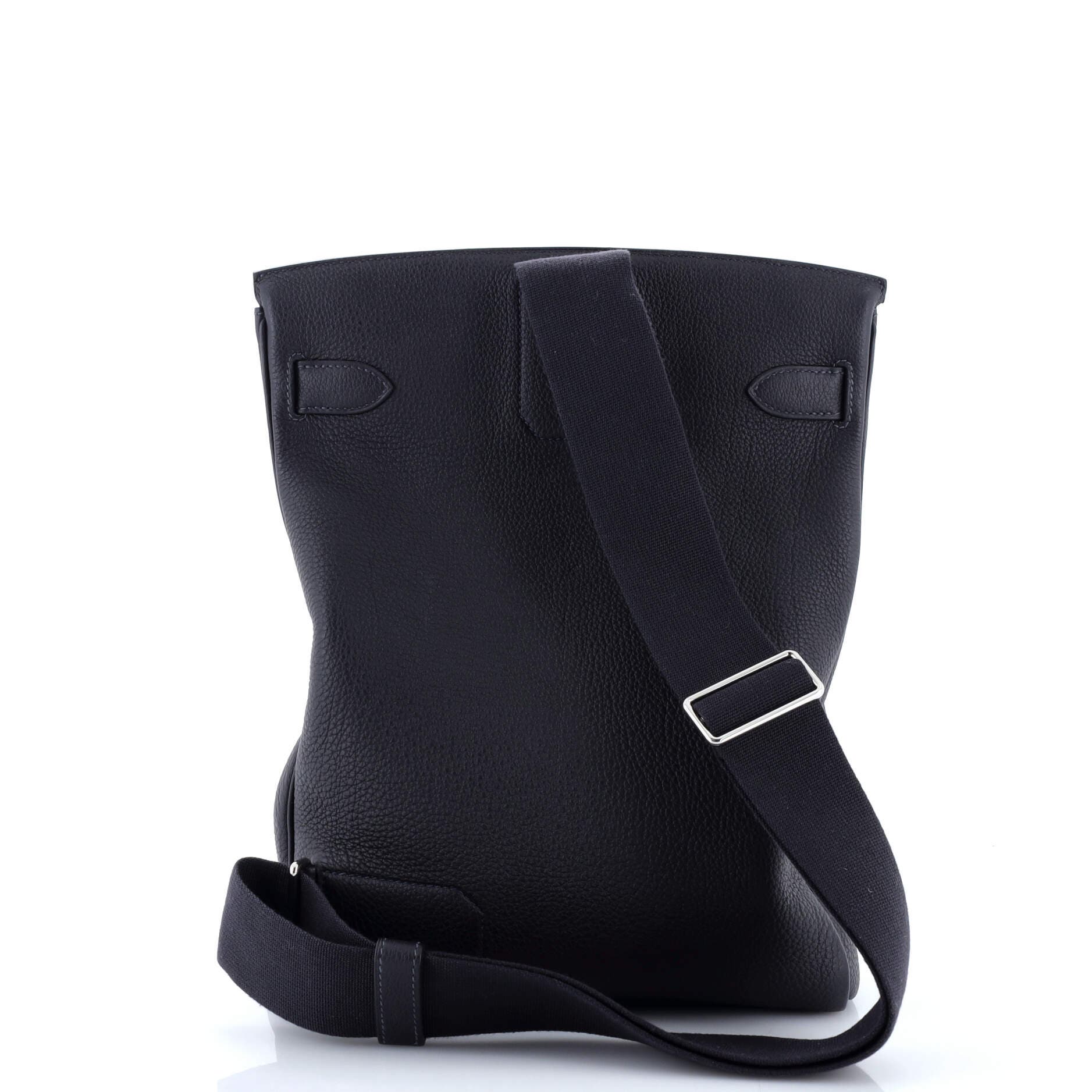 Pre-Owned Hermes Hac a Dos Backpack Togo GM, Alternate, color, Bleu Nuit