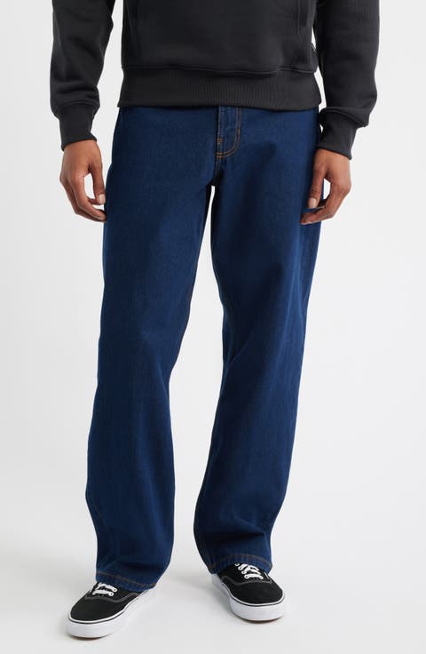 Check-5 Loose Fit Jeans (Dark Rinse)