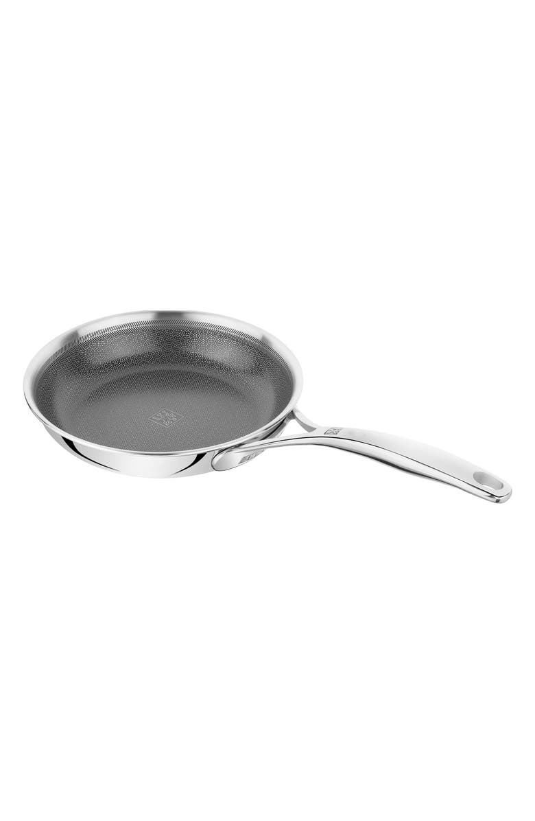 ZWILLING Peak Nonstick Stainless Steel 8-Inch Fry Pan, Main, color, Stainless Steel
