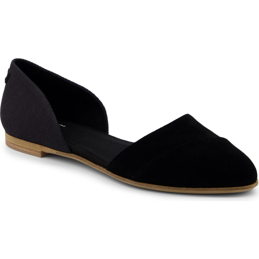 Toms Pointed Toe D'orsay Flat