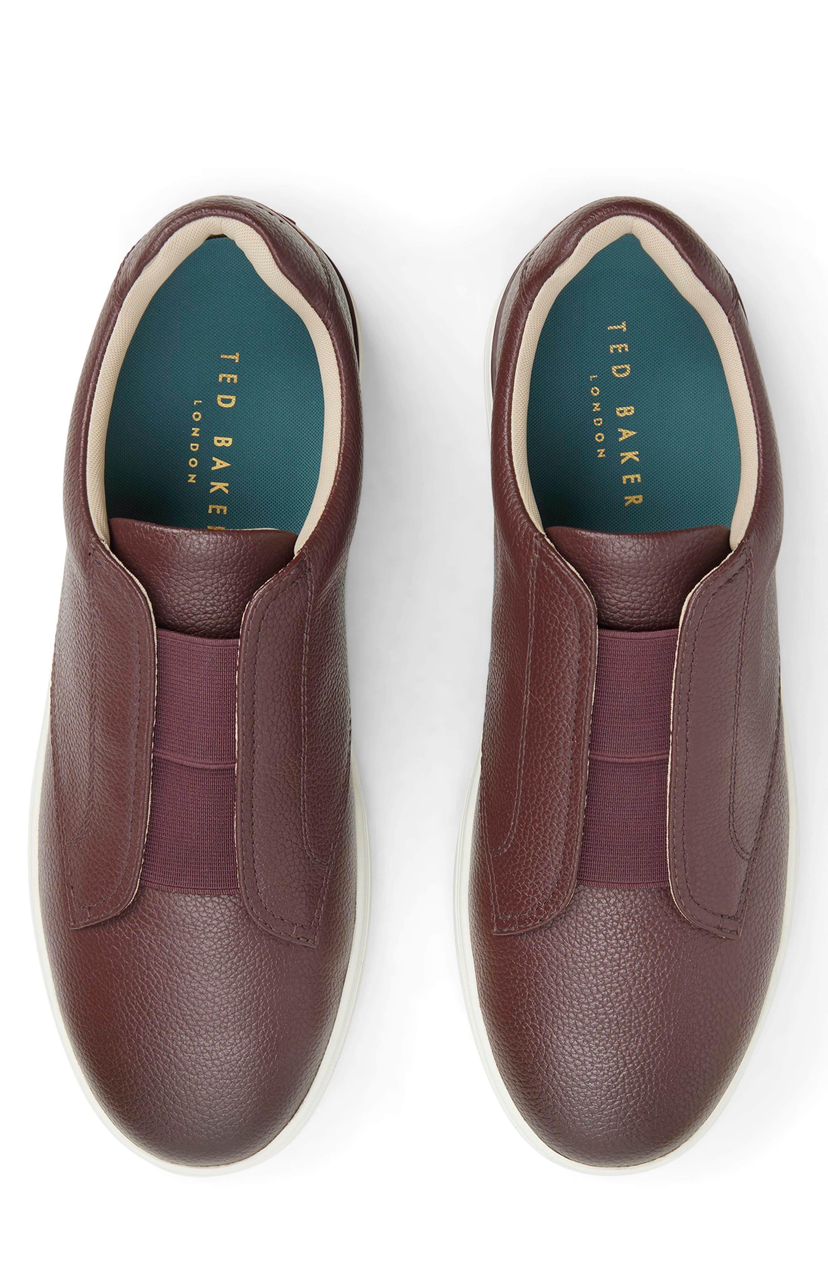 Brenton Slip-On Sneaker, Alternate, color, BROWN