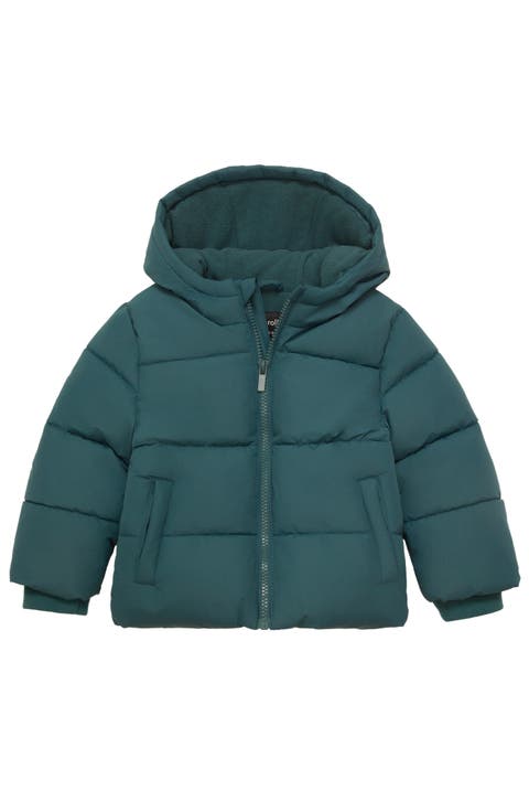 Fleece Lined Cloud Hooded Jacket (Toddler)