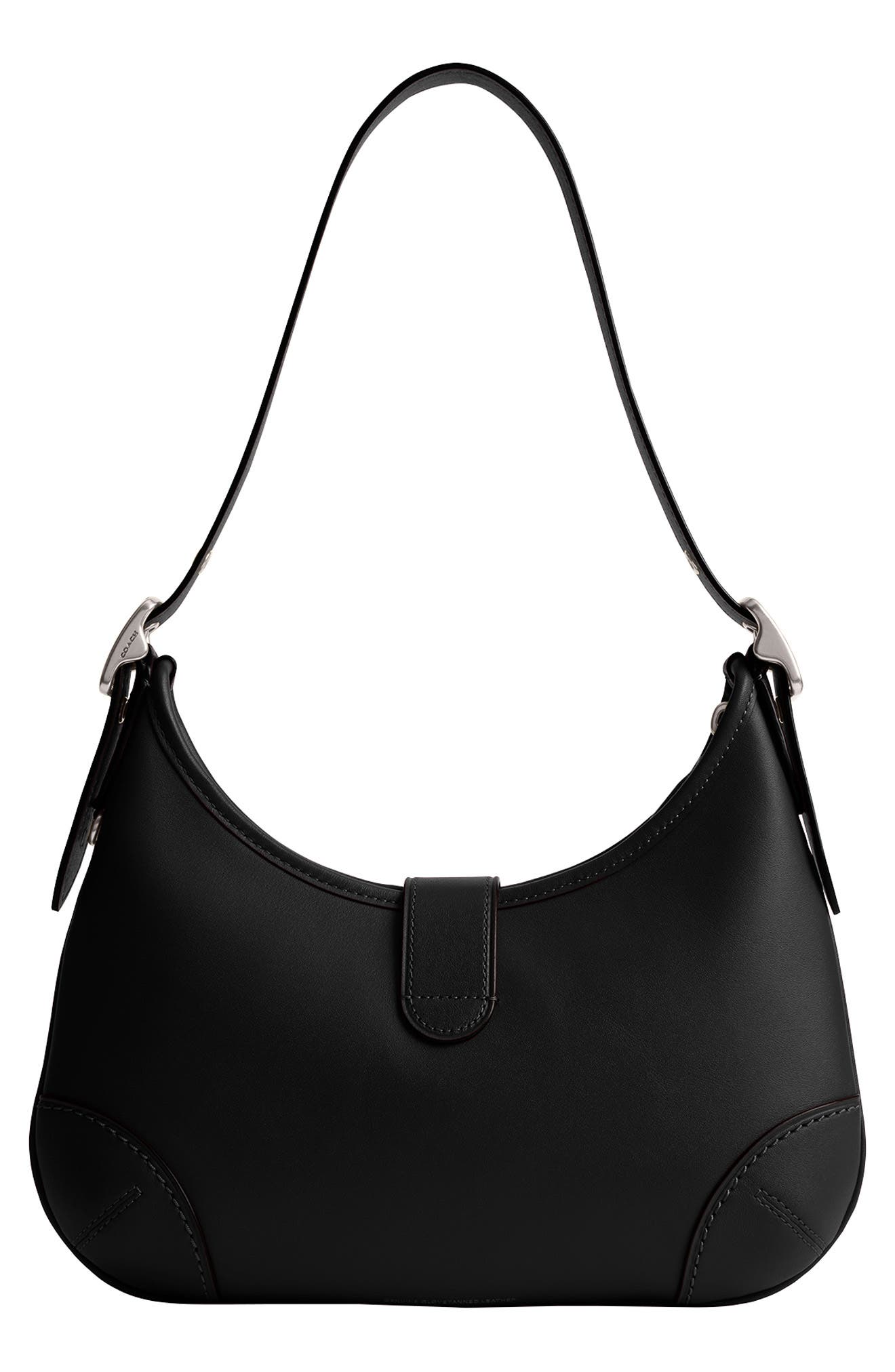 COACH Hamptons Hobo Bag, Alternate, color, Lh/Black