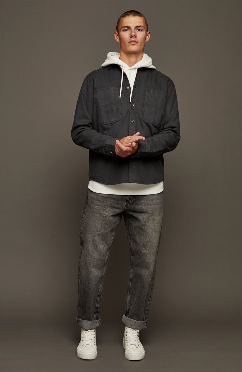 Topman Relaxed Fit Straight Leg Jeans, Alternate, color, 